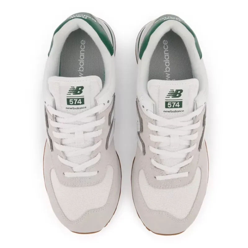 New Balance 574 White Green Gum (ML574TD2)
