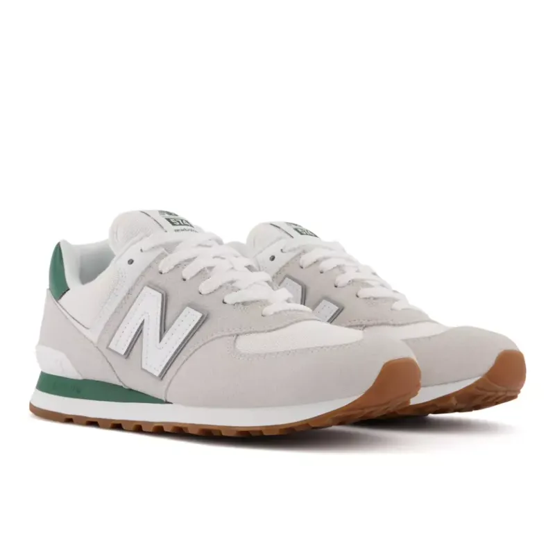 New Balance 574 White Green Gum (ML574TD2)