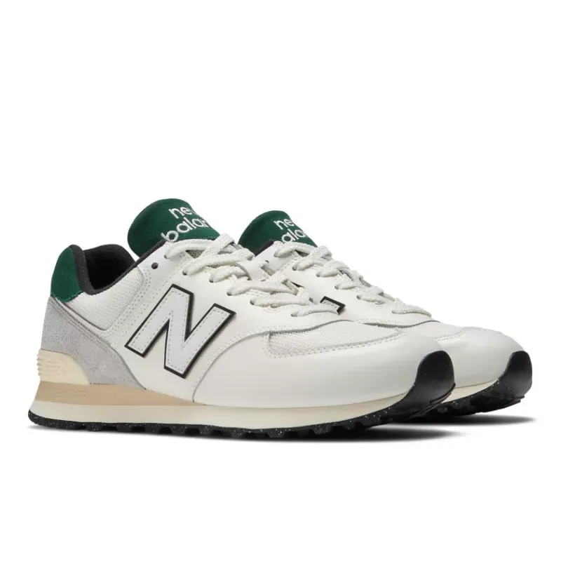 New Balance 574 White Green (U574VX2)