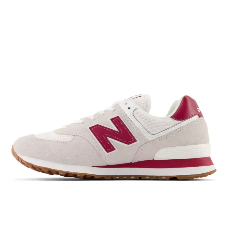 New Balance 574 White Red Gum (ML574TE2)