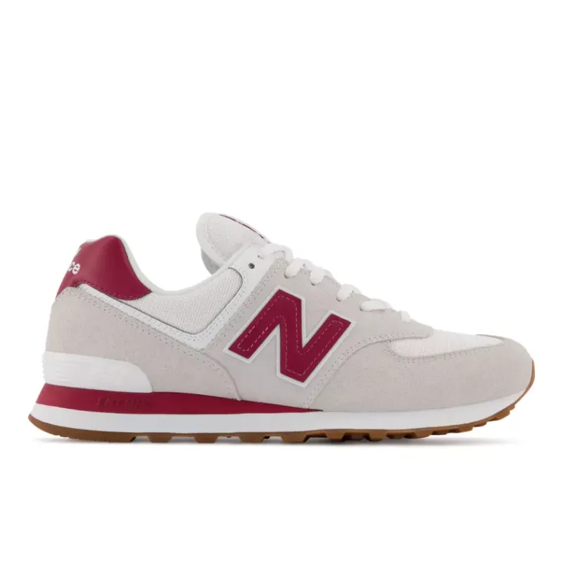 New Balance 574 White Red Gum (ML574TE2)
