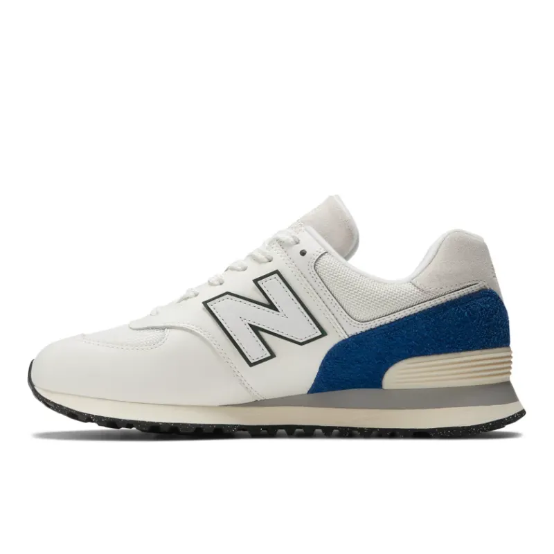 New Balance 574 White Royal Blue (U574UI2)