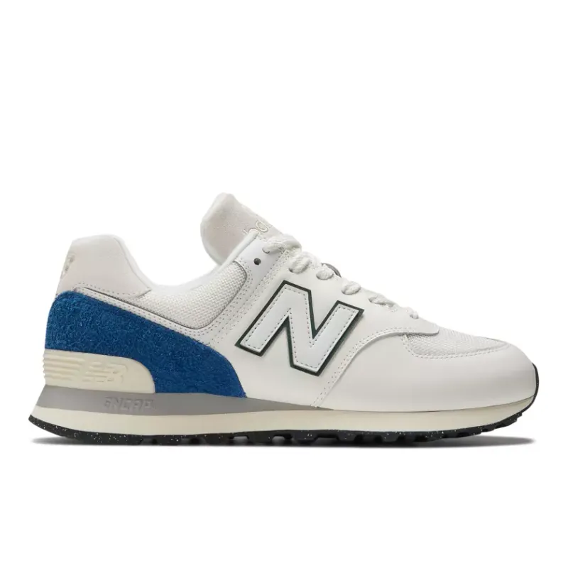 New Balance 574 White Royal Blue (U574UI2)