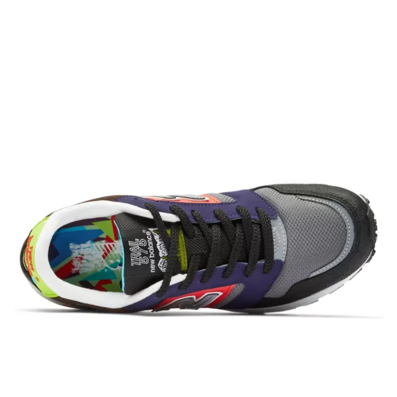 New Balance 575 Made in England Black Grey Coral (MTL575MM)