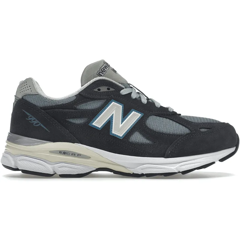 New Balance 990v3 Kith Steel Blue (M990KS3)