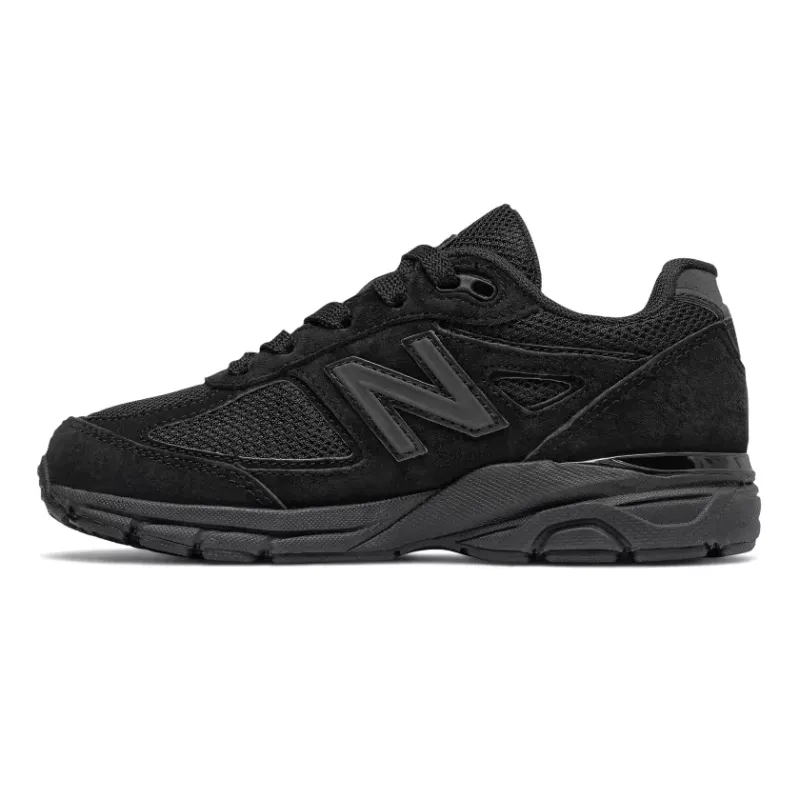 New Balance 990v4 Black (GS) (KJ990TBG)