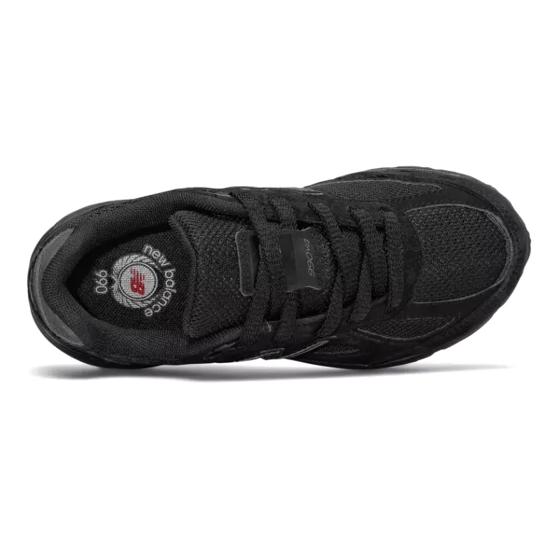 New Balance 990v4 Black (GS) (KJ990TBG)