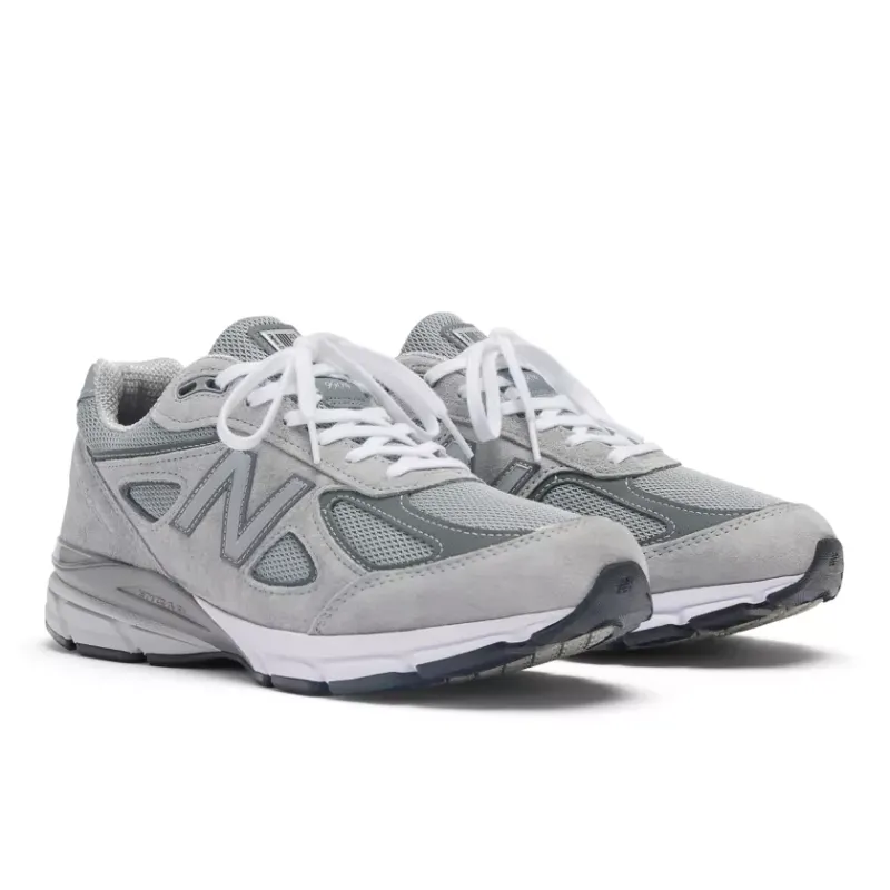 New Balance 990v4 Made in USA Grey Silver (U990GR4)
