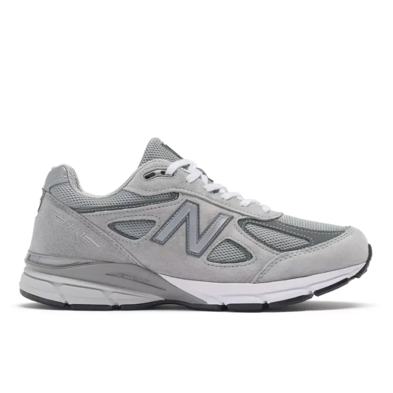 New Balance 990v4 Made in USA Grey Silver (U990GR4)