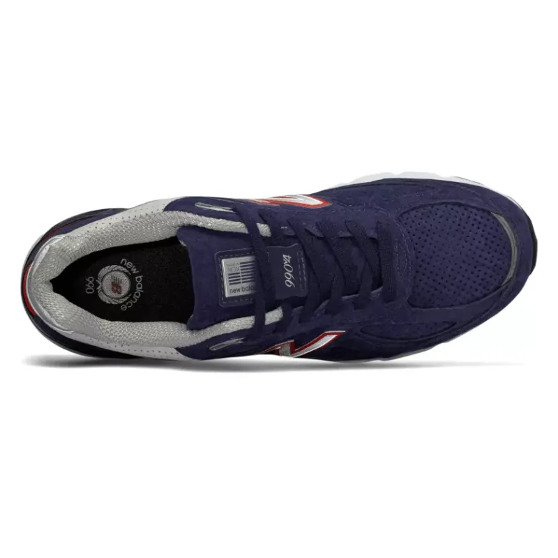 New Balance 990v4 Navy Red (M990BR4)