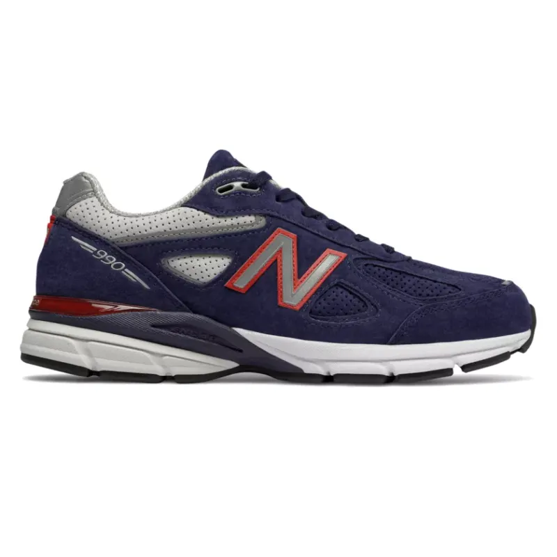 New Balance 990v4 Navy Red (M990BR4)