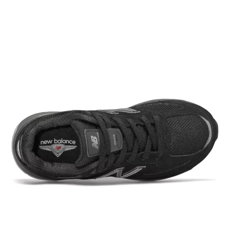 New Balance 990v5 Black (GS) (GC990BK5)