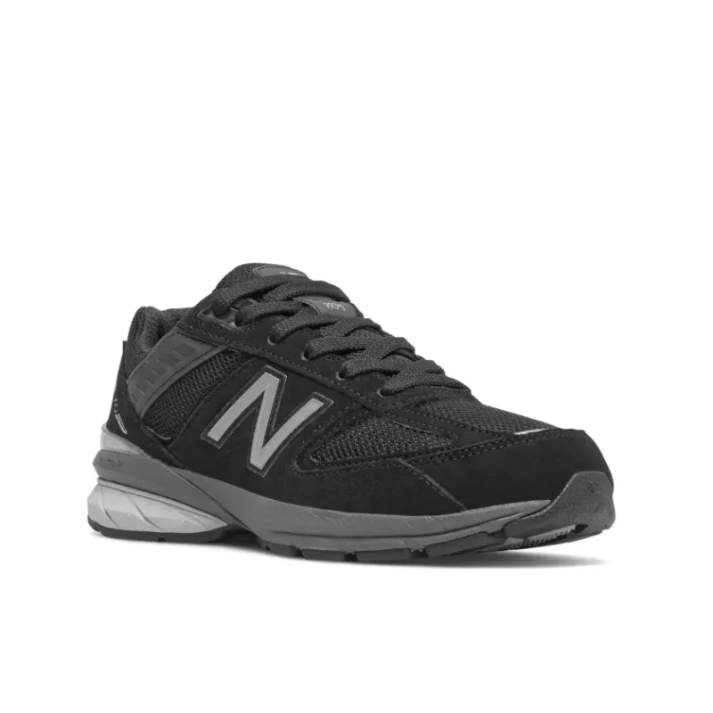 New Balance 990v5 Black (GS) (GC990BK5)