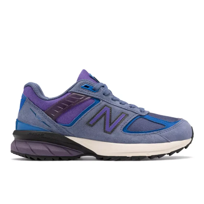 New Balance 990v5 MiUSA Trail Magnetic Blue (Women’s) (W990TMN5)