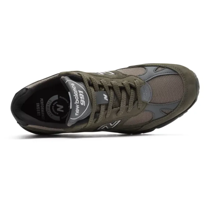 New Balance 991 MiUK Olive Tan (M991FDS)
