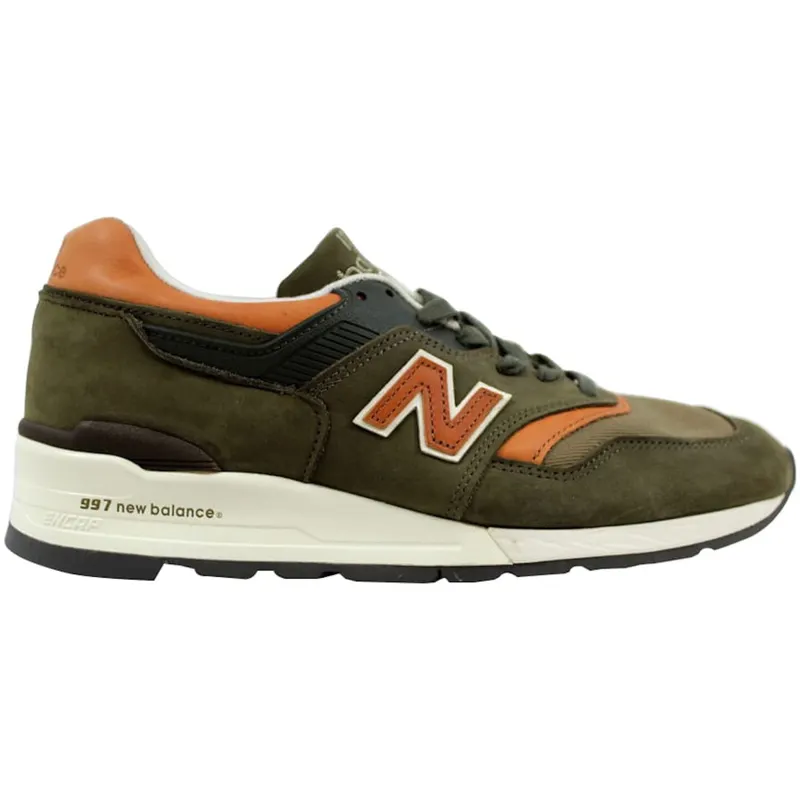 New Balance 997 Made In USA Green/Orange (M997DCS)