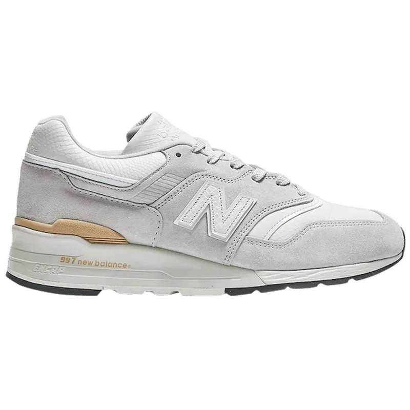 New Balance 997 Todd Snyder Vast Gray Black Metallic Silver (M997TS1)
