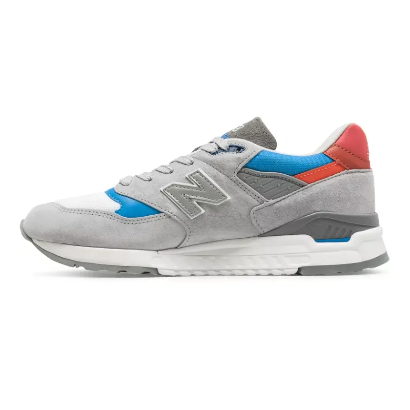 New Balance 998 Grey Light Blue Red (M998CNG)