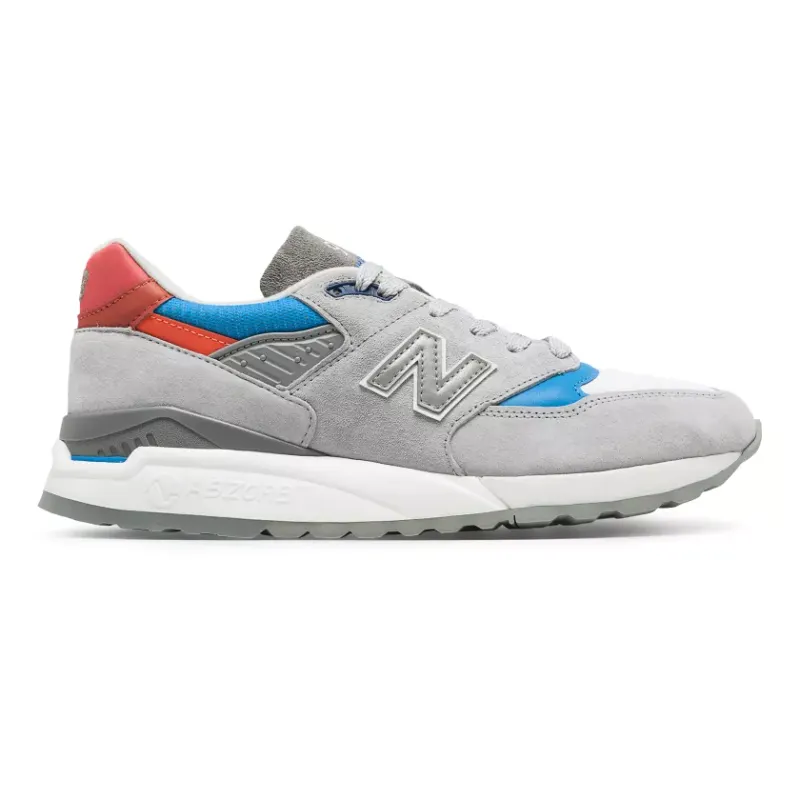 New Balance 998 Grey Light Blue Red (M998CNG)