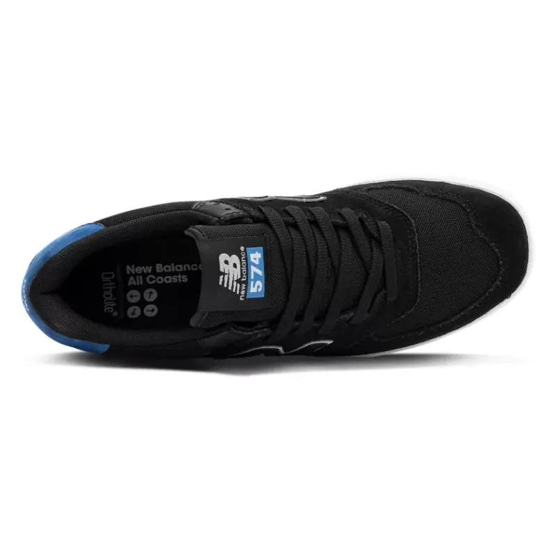 New Balance All Coasts 574 Black Royal Blue Gum (AM574BGR)