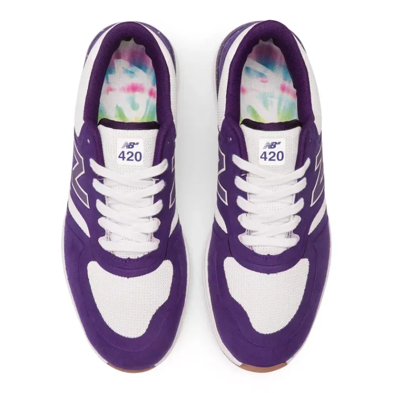 New Balance Numeric 420 White Purple (NM420PTB)