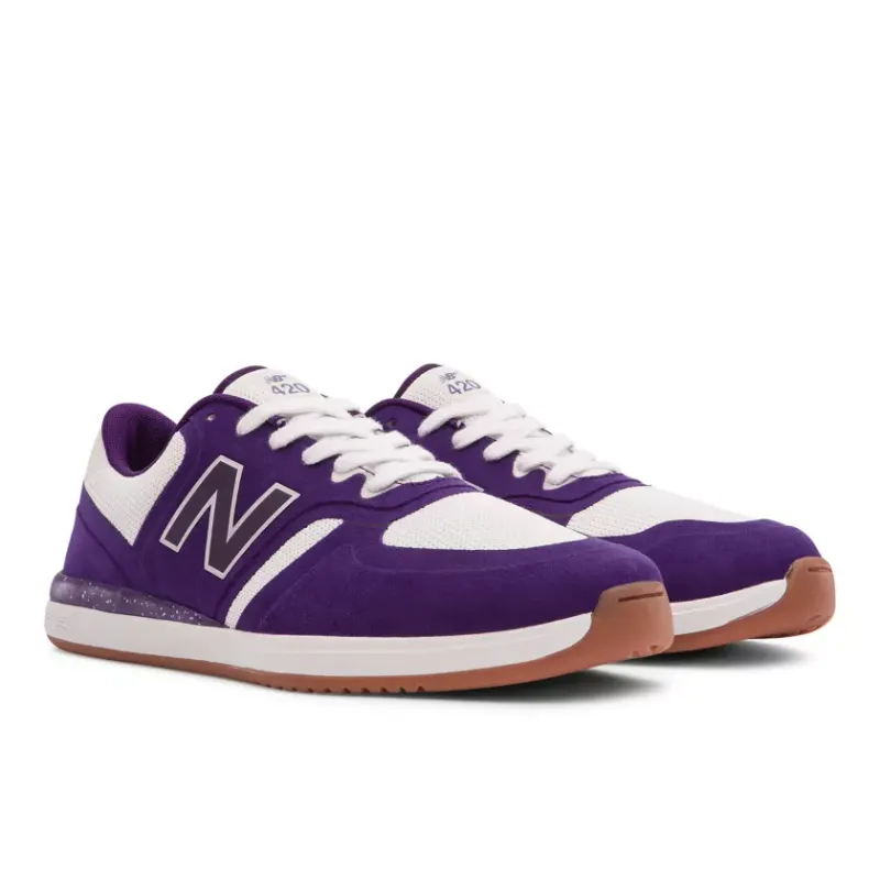 New Balance Numeric 420 White Purple (NM420PTB)