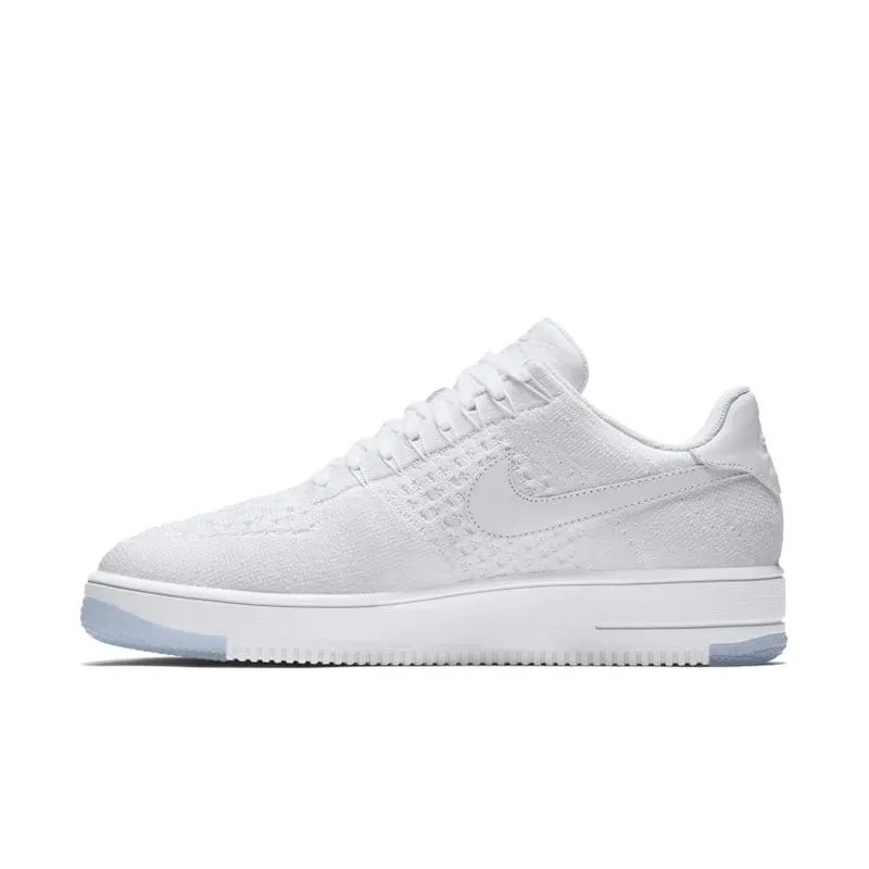 Nike Af1 Ultra Flyknit Low White/White-Ice (817419-100)