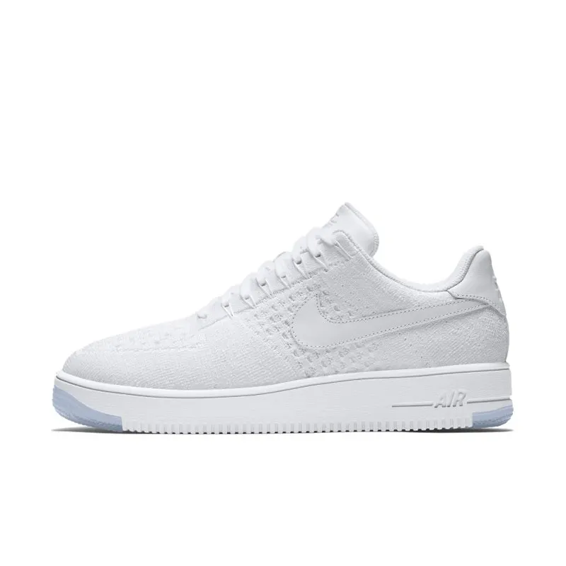 Nike Af1 Ultra Flyknit Low White/White-Ice (817419-100)