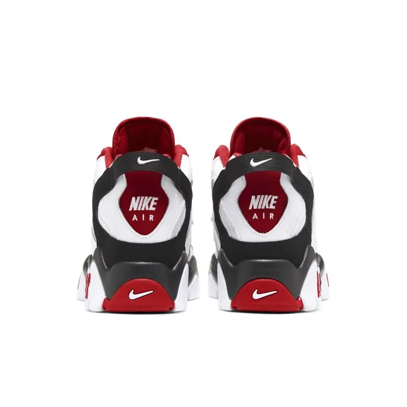 Nike Air Barrage Mid White Black Red (AT7847-102)