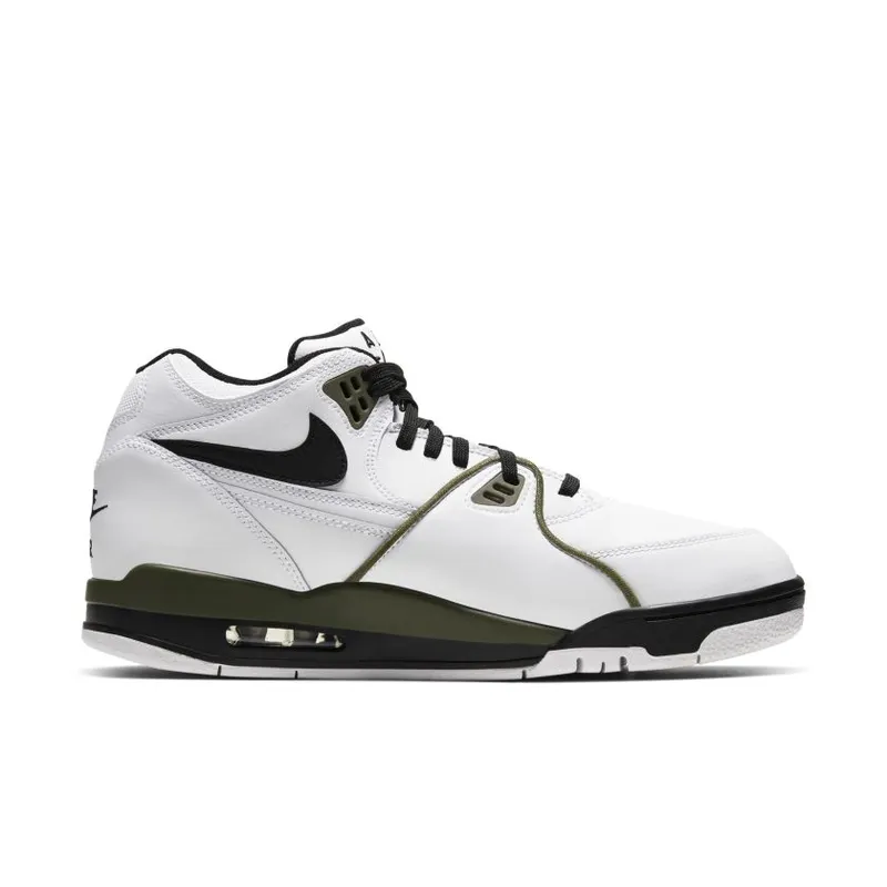 Nike Air Flight 89 White Black Olive (CJ5390-101)
