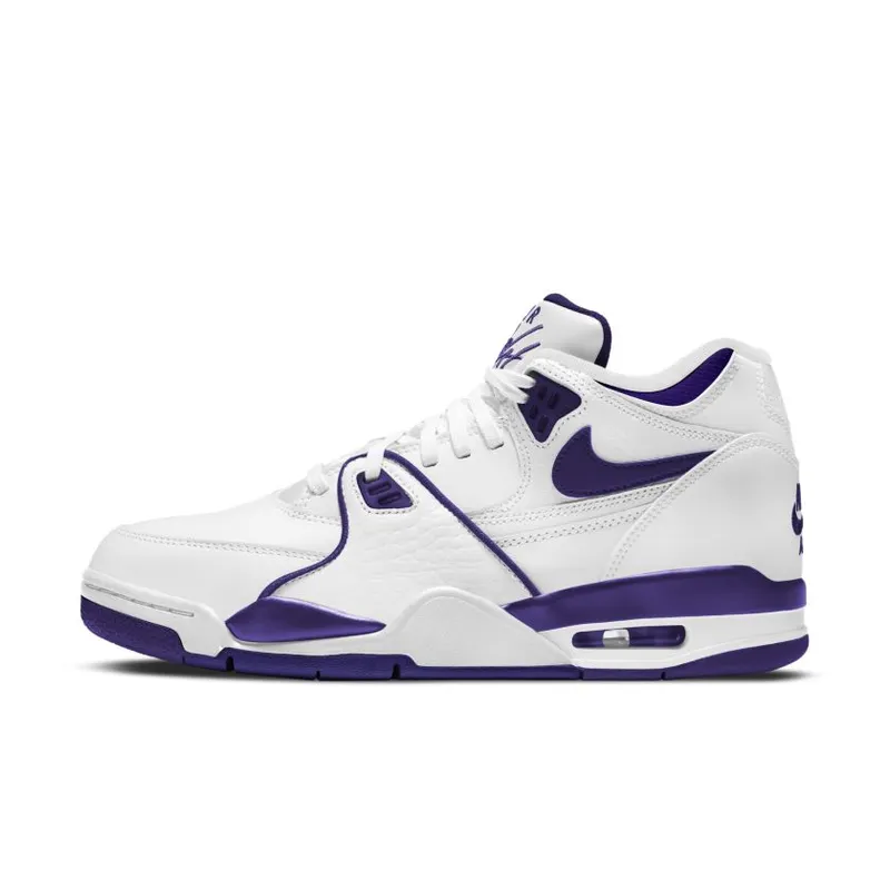 Nike Air Flight 89 White Court Purple (CN0050-101)