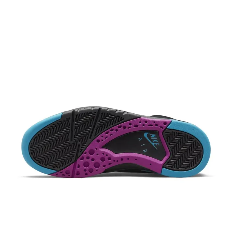 Nike Air Flight Lite II Mid Black Cyber Teal (DQ7687-002)