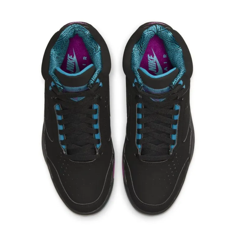 Nike Air Flight Lite II Mid Black Cyber Teal (DQ7687-002)