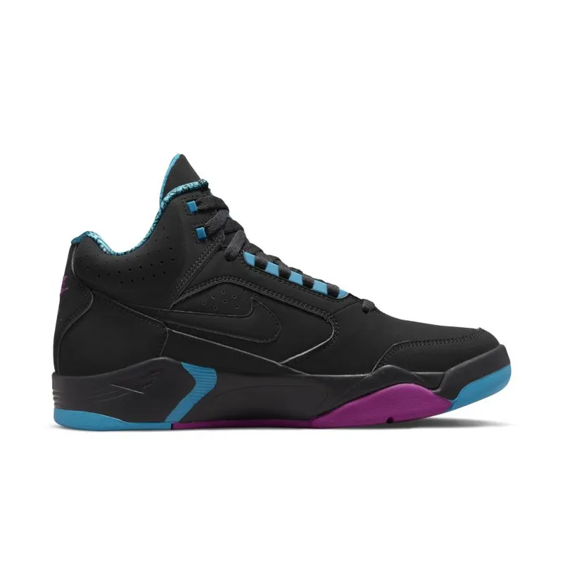 Nike Air Flight Lite II Mid Black Cyber Teal (DQ7687-002)