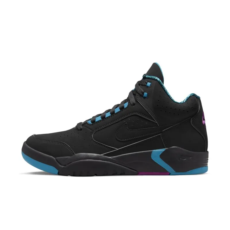 Nike Air Flight Lite II Mid Black Cyber Teal (DQ7687-002)