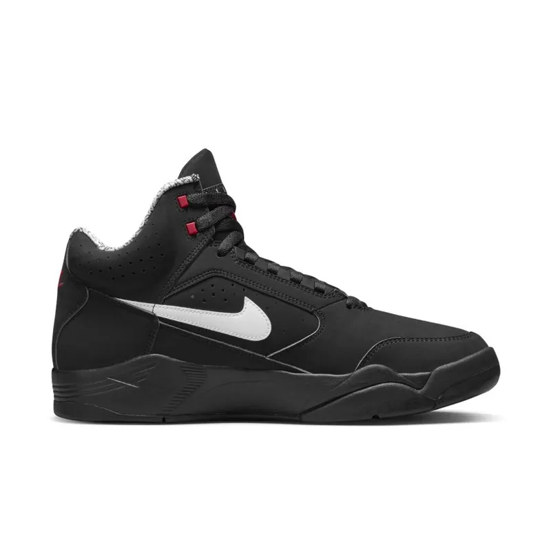 Nike Air Flight Lite II Mid Black White Varsity Red (DQ7687-003)