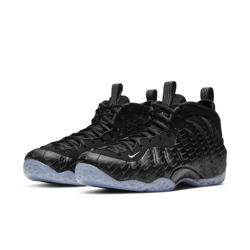 Nike Air Foamposite One All-Over Swoosh Black (CV0369-001)