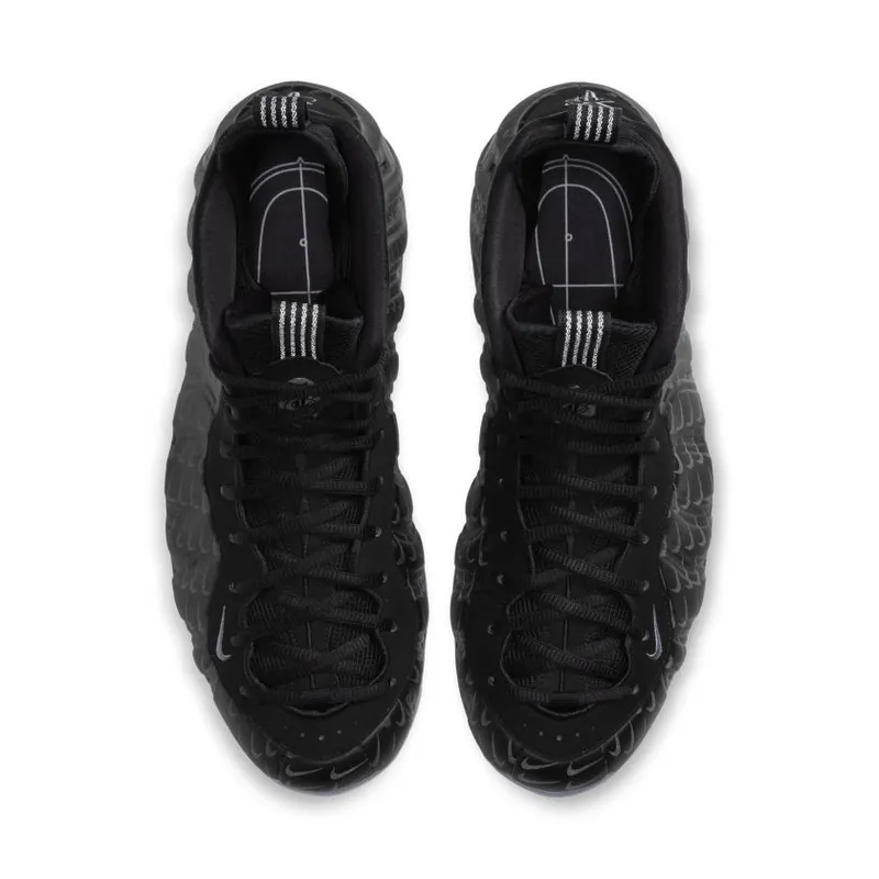 Nike Air Foamposite One All-Over Swoosh Black (CV0369-001)