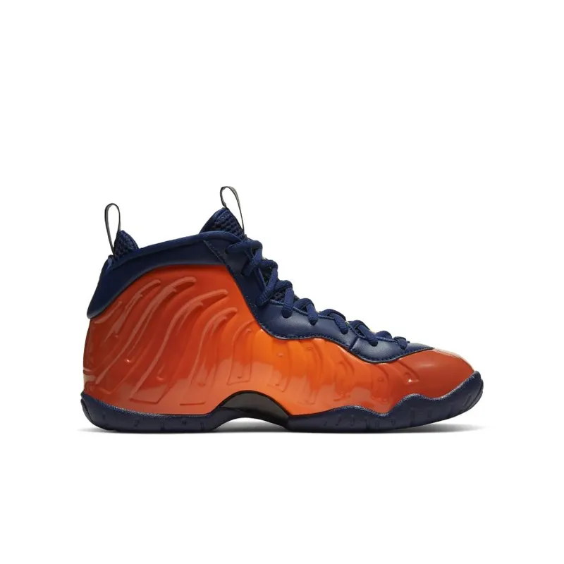 Nike Air Foamposite One Blue Void Rugged Orange (GS) (644791-407)