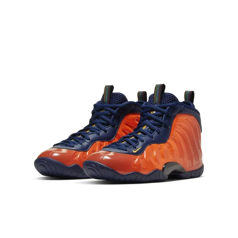 Nike Air Foamposite One Blue Void Rugged Orange (GS) (644791-407)