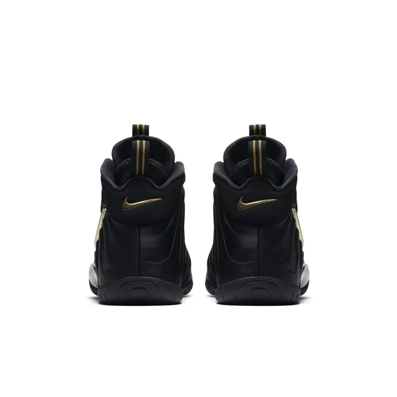 Nike Air Foamposite Pro Black Metallic Gold (GS) (644792-010)