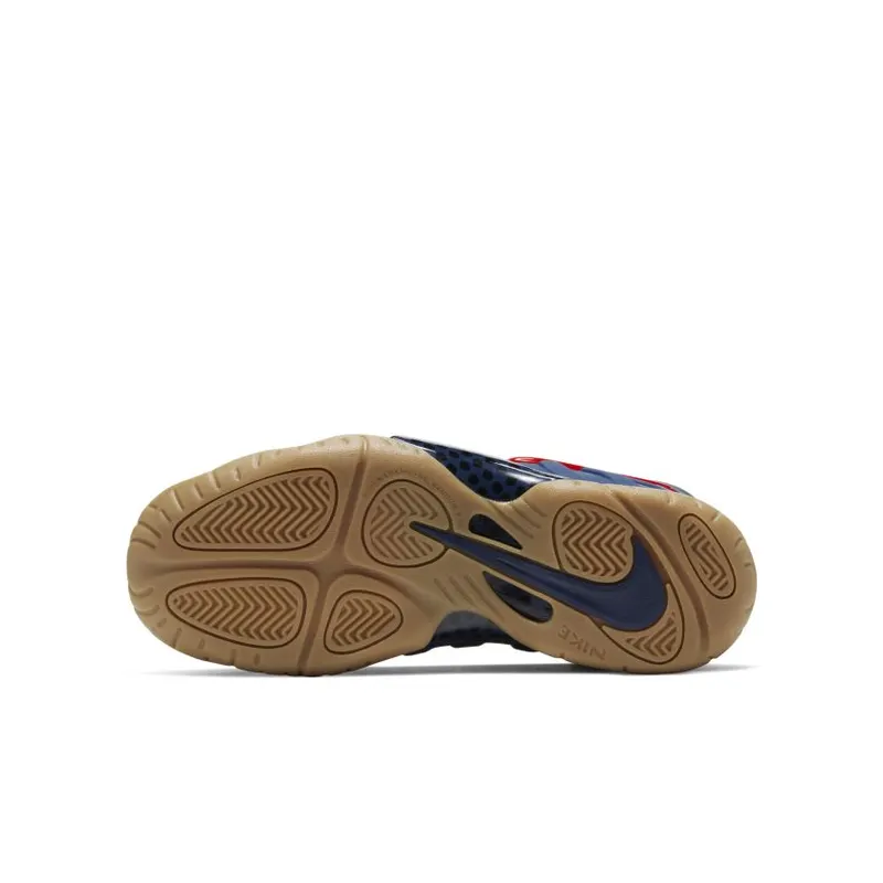 Nike Air Foamposite Pro Blue Void University Red (GS) (644792-405)