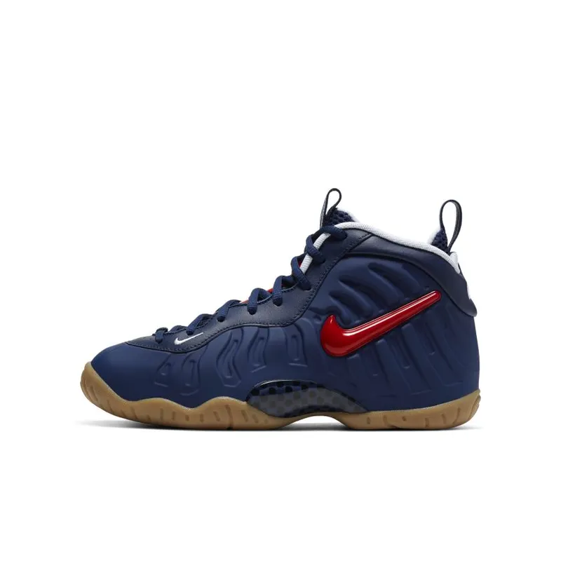 Nike Air Foamposite Pro Blue Void University Red (GS) (644792-405)