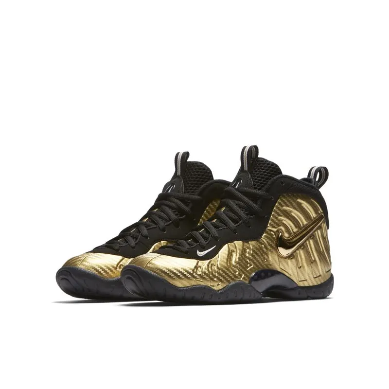 Nike Air Foamposite Pro Metallic Gold (GS) (644792-701)