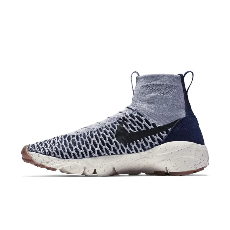 Nike Air Footscape Magista Flyknit Wolf Grey Dark Obsidian (816560-001)