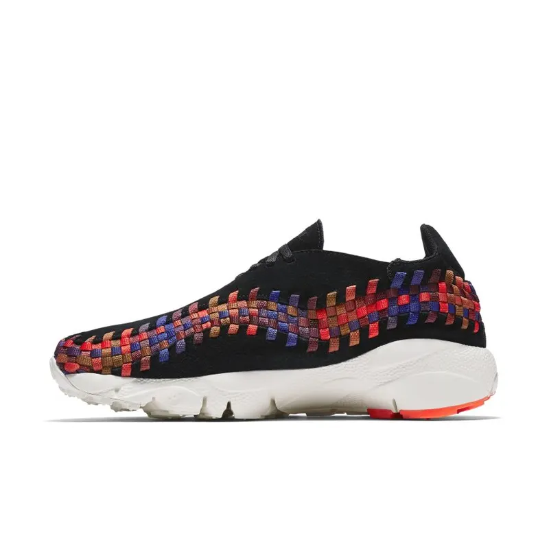 Nike Air Footscape Woven Black Rainbow (874892-003)