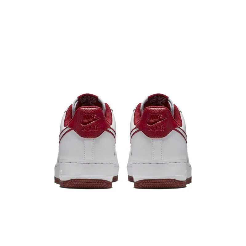 Nike Air Force 1 07 Leather White Team Red (AJ7280-100)