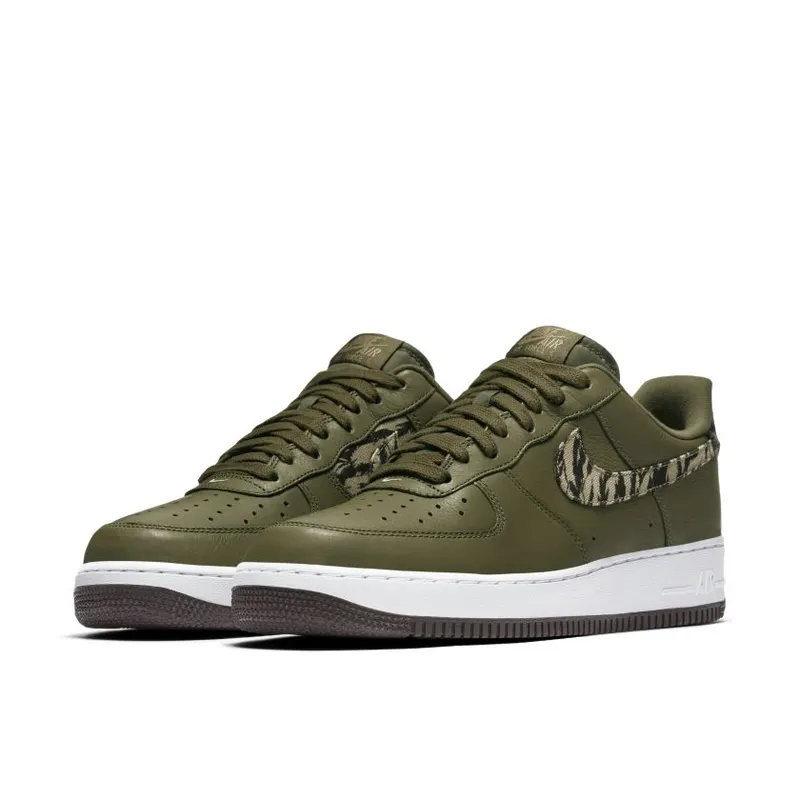 Nike Air Force 1 Aop Prm Medium Olive Khaki (AQ4131-200)