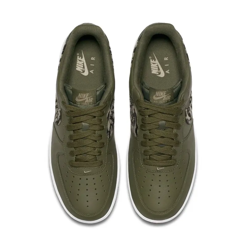 Nike Air Force 1 Aop Prm Medium Olive Khaki (AQ4131-200)