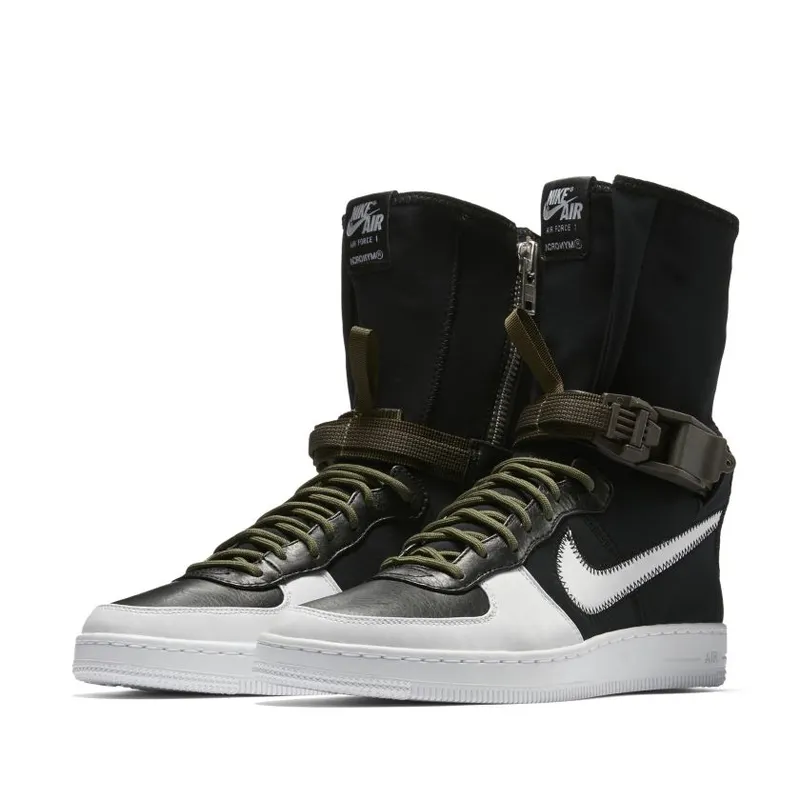 Nike Air Force 1 Downtown Acronym Black White (649941-001)